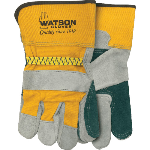 Gants d'ajusteur Mad Dog, Taille unique, Paume en Cuir de vache refendu Chandler Sales