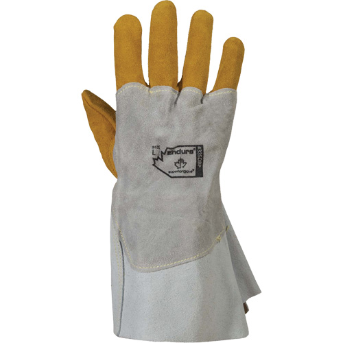 Endura&reg; 335DBP Welding Gloves, Split Cowhide/Split Elkhide, Size Small Chandler Sales