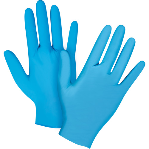 Vending Pack Disposable Gloves, Small, Nitrile, 4.5-mil, Powder-Free, Blue, Class 2 Chandler Sales