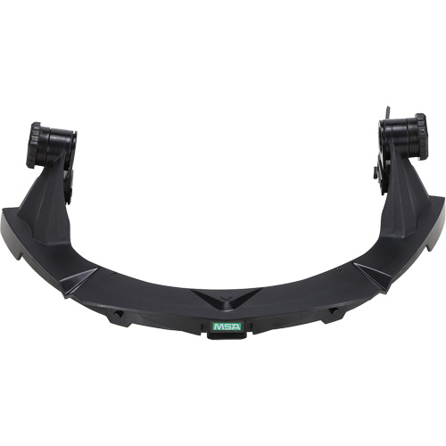 Support PBT V-Gard pour casques MSA &agrave; fente et bordure compl&egrave;te sans contr&ocirc;le des d&eacute;bris Chandler Sales