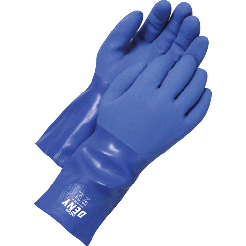 Gants textur&eacute;s, Taille 12, 12" lo, PVC, Doublure en Coton Chandler Sales