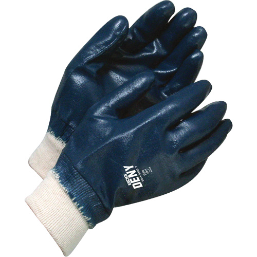 Gants avec poignet en tricot Deny, 11, R&ecirc;vetement Nitrile, Enveloppe en Coton Chandler Sales
