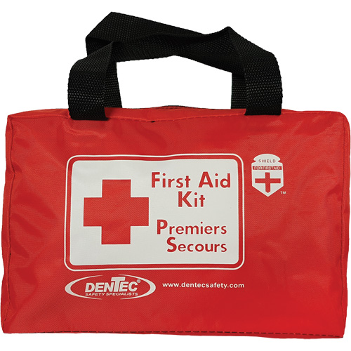 Trousse de premiers soins de base Shield, R&eacute;pond &agrave; la norme CSA Z1220-17 type 2 environnements &agrave; faible risque, Moyen (26-50 travailleurs) Chandler Sales