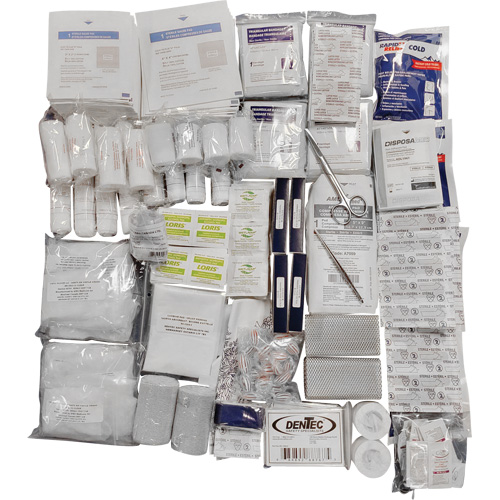 Trousse de premiers soins de interm&eacute;diaire et recharge Shield, R&eacute;pond &agrave; la norme CSA Z1220-17 type 3 environnements &agrave; haut risque, Grand (51-100 travailleurs) Chandler Sales