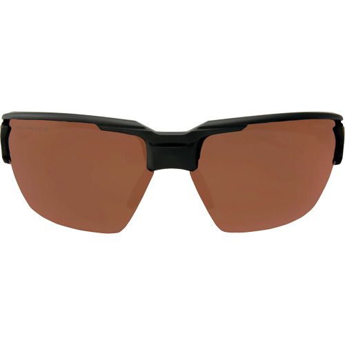 Lunettes de s&eacute;curit&eacute; Pumori, Lentille Cuivre, Anti-&eacute;gratignures/Polaris&eacute;, ANSI Z87+/MCEPS GL-PD 10-12/R&eacute;pond ou surpasse la norme CSA Z94.3 Chandler Sales