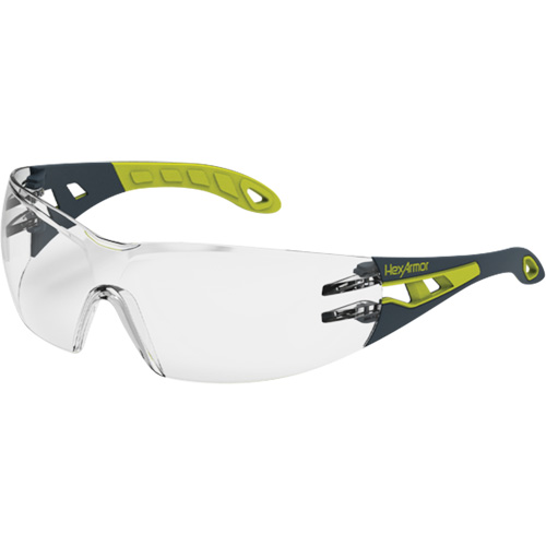 MX200 Rimless Wraparound Safety Glasses, Clear Lens, Anti-Fog/Anti-Scratch, ANSI Z87+/Meets/Exceeds CSA Z94.3 Chandler Sales