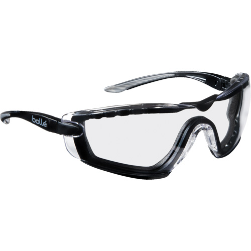 Cobra Hybrid Wraparound Safety Glasses, Clear Lens, Anti-Fog/Anti-Scratch Chandler Sales