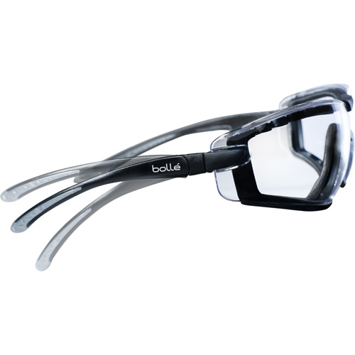 Cobra Hybrid Wraparound Safety Glasses, Clear Lens, Anti-Fog/Anti-Scratch Chandler Sales