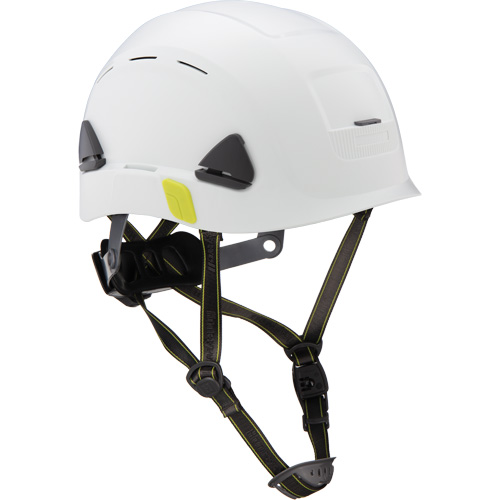 Casque de s&eacute;curit&eacute; d'escalade Fibre Metal, R&eacute;pond aux normes CSA type 2, Suspension Rochet, Ventil&eacute; Chandler Sales
