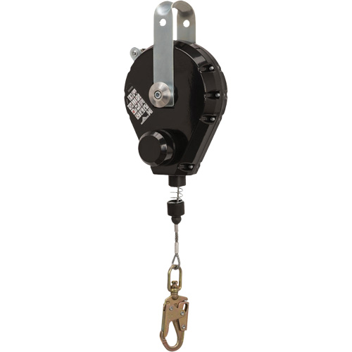 SRL-73303-60 Cable Self-Retracting Lifeline with Recovery, 60', Galvanized Steel, Swivel Chandler Sales