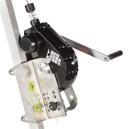 SRL-73303-60 Cable Self-Retracting Lifeline with Recovery, 60', Galvanized Steel, Swivel Chandler Sales