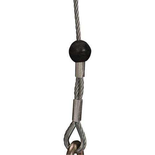 SRL-73303-96 Cable Self-Retracting Lifeline with Recovery, 96', Galvanized Steel, Swivel Chandler Sales