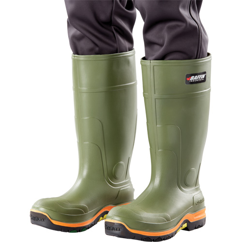 Bottes de s&eacute;curit&eacute; Hercules pour hommes, Polyur&eacute;thane thermique, Embout Aluminium, Pointure 4, Semelle R&eacute;sistant aux perforations Chandler Sales