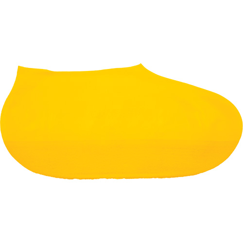 Boot Saver&reg; Disposable Shoe Cover, Medium, Rubber Latex, Yellow Chandler Sales