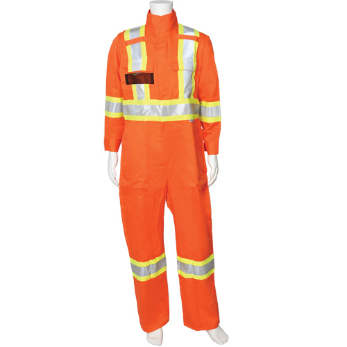 Combinaisons FR haute visibilit&eacute; Firewall FR, Taille Petit, Orange haute visibilit&eacute;, 9,2 cal/cm² Chandler Sales