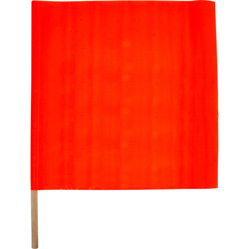Traffic Safety Flag, Mesh, With Handle Chandler Sales