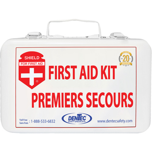 Trousse de premiers soins Shield, Colombie-Britannique/R&eacute;pond &agrave; la norme CSA Z1220-17 type 1 individuelle, Personnel (1 travailleur) Chandler Sales