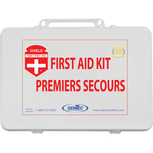 Shield First Aid Kit, Meets/Exceeds CSA Z1220-24 Type 2 Low-Risk Environment, Large (51-100 Workers) Chandler Sales