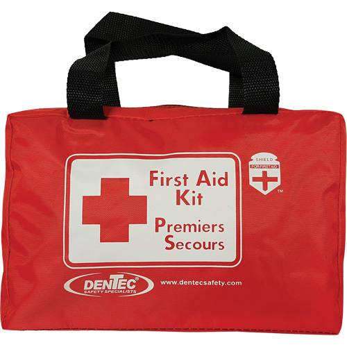 Trousse de premiers soins Shield, R&eacute;pond ou surpasse la norme CSA Z1220-24 type 2 environnements &agrave; faible risque, Petit (2-25 travailleurs) Chandler Sales