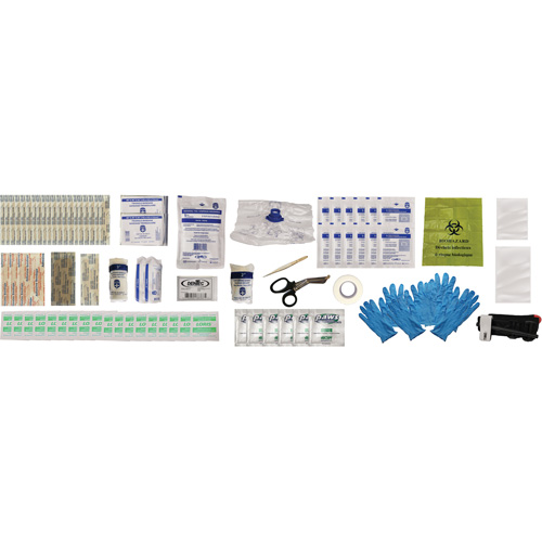 Trousse de premiers soins Shield, R&eacute;pond ou surpasse la norme CSA Z1220-24 type 2 environnements &agrave; faible risque, Petit (2-25 travailleurs) Chandler Sales