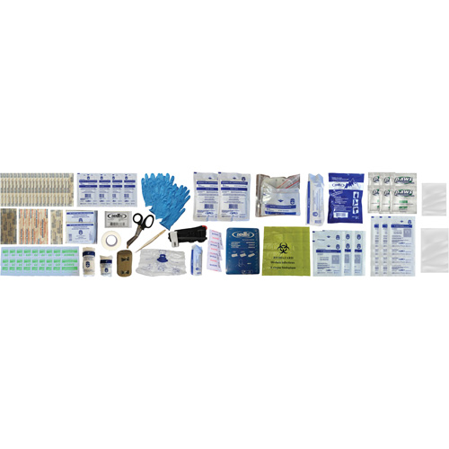 Trousse de premiers soins Shield, R&eacute;pond ou surpasse la norme CSA Z1220-24 type 3 environnements &agrave; haut risque, Petit (2-25 travailleurs) Chandler Sales