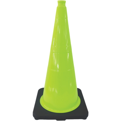 C&ocirc;ne de signalisation de premi&egrave;re qualit&eacute;, 18", Vert lime Chandler Sales