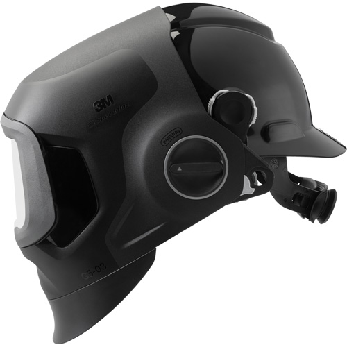 Casque & masque de soudage noir &agrave; devant fixe Speedglas G5-03 Pro Chandler Sales