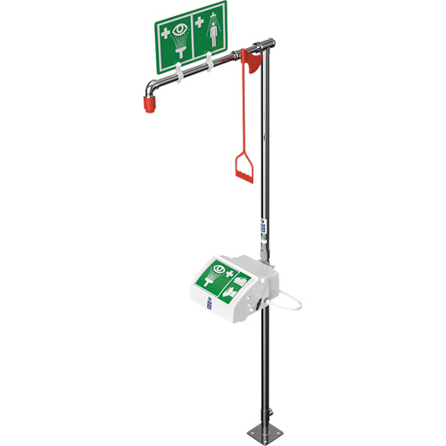 Combination Shower with Closed ABS Bowl & Bottom Inlet, Pedestal Chandler Sales