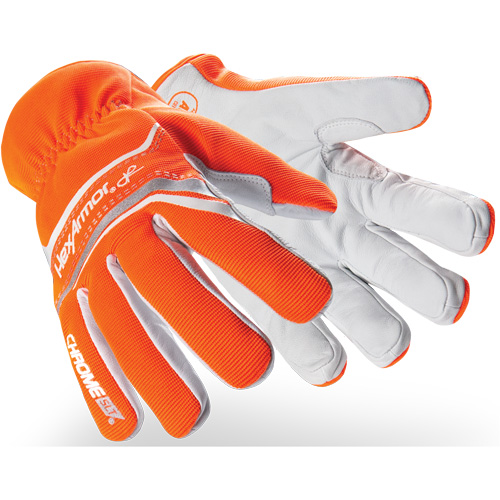Chrome SLT&reg; 4075 Cut-Resistant Gloves, Size Small/7, Goatskin/HPPE Shell, ASTM ANSI Level A6/EN 388 Level E Chandler Sales