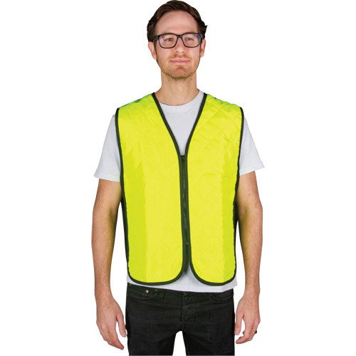 Evaporative Cooling Vest, Medium, High Visibility Lime-Yellow Chandler Sales