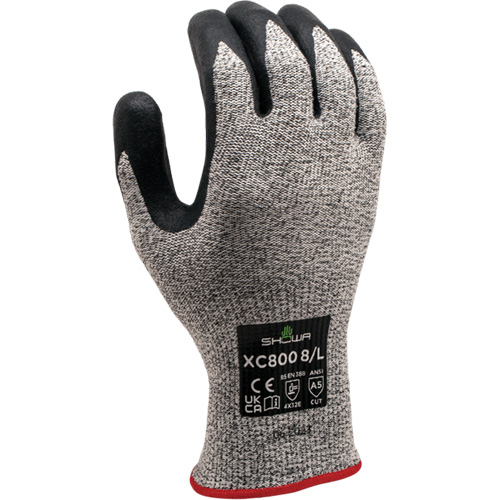 Gants r&eacute;sistants &agrave; la coupe XC800, Taille 6/Petit, Calibre 13, Rev&ecirc;tement Nitrile, Enveloppe en PEHP, ASTM ANSI niveau A5/EN 388 niveau E Chandler Sales