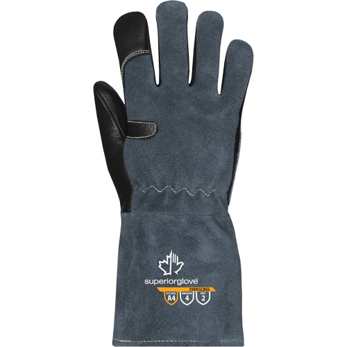 Gants de soudage MIG Endura 398KGLBGL, Cuir fleur de vache, Taille T-petit Chandler Sales