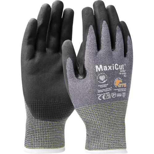 Gants en tricot de fil technique sans coutures MaxiCut Ultra, T-petit, Calibre 15, Rev&ecirc;tement Nitrile, ASTM ANSI niveau A4/EN 388 niveau 3 Chandler Sales