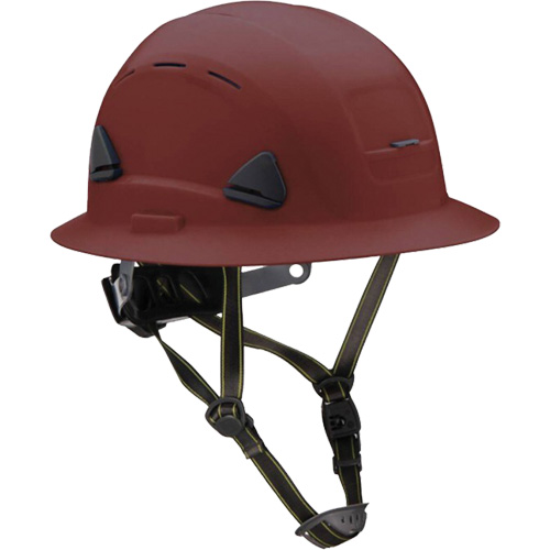 Casque Fibre Metal de style escalade avec bordure compl&egrave;te, R&eacute;pond aux normes CSA type 2, Suspension Rochet, Ventil&eacute; Chandler Sales
