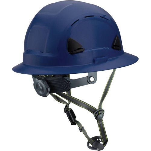 Casque Fibre Metal de style escalade avec bordure compl&egrave;te, R&eacute;pond aux normes CSA type 2, Suspension Rochet, Ventil&eacute; Chandler Sales