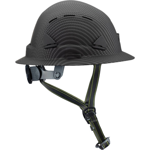 Fibre Metal Climbing Style Helmet with Full Brim, Meets CSA Type 2, Ratchet Suspension, Vented Chandler Sales