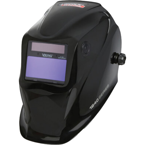 VIKING 1840 Series Auto-Darkening Welding Helmet, 7 - 13 Shade Range, Black Chandler Sales