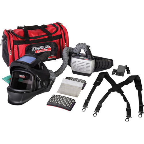 VIKING 3250D FGS&reg; Auto-Darkening PAPR with Extended Battery, Welding Helmet, Lithium-Ion Battery Chandler Sales