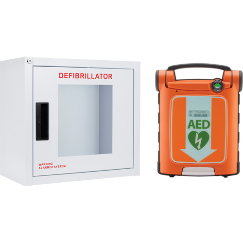 Powerheart&reg; G5 AED & Cabinet Kit, Automatic, Bilingual, Class 3 Chandler Sales