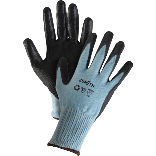 Gants &eacute;lastiques &eacute;cologiques r&eacute;sistants &agrave; la coupe, Taille 9, Calibre 13, Rev&ecirc;tement Polyur&eacute;thane, Enveloppe en PEHP/rPET, ASTM ANSI niveau A3 Chandler Sales