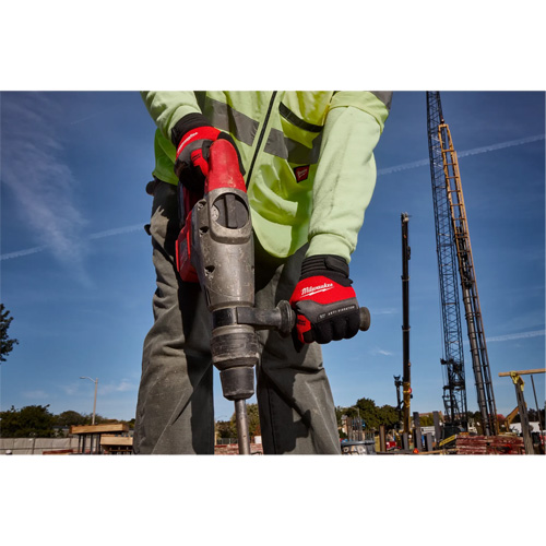 Anti-Vibration Work Gloves, Size Small, Synthetic Palm Chandler Sales