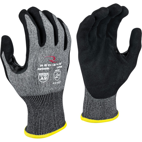 RWG589 Cut Protection Coated Gloves, Size 2X-Large, 18 Gauge, Foam Nitrile Coated, HPPE Shell, ASTM ANSI Level A9/EN 388 Level F Chandler Sales