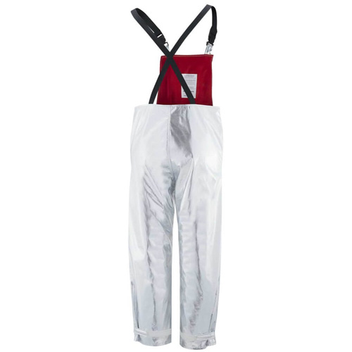 Heat Reflective Bib-Overalls, 2X-Large, Aluminized PBI Kevlar&reg; Chandler Sales