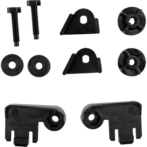 Black A5 Adapter Set for Slotted Hardcaps Chandler Sales