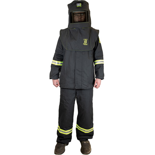TCG 2XL Arc Flash Suit Kit, 40 cal/cm² Chandler Sales