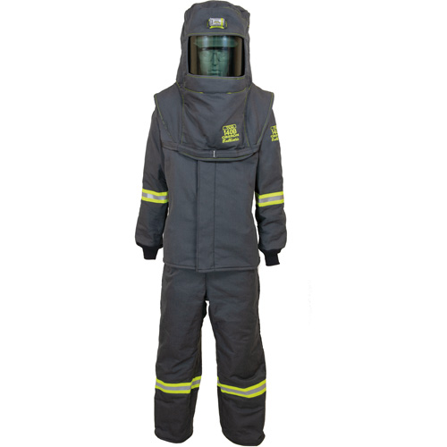 TCG Large Arc Flash Coat Kit, 140 cal/cm² Chandler Sales