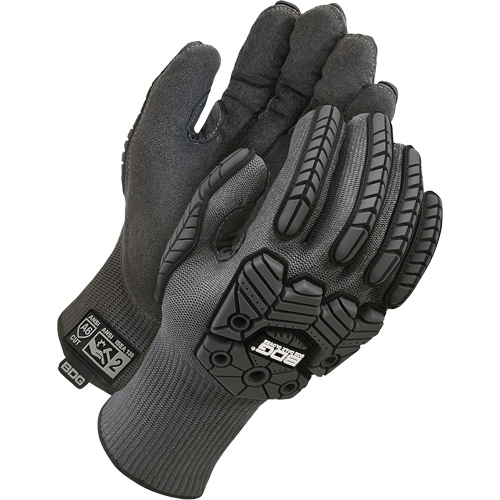Deny&reg; Lined Cut-Resistant Impact Gloves, 7, Microfibre Palm, Elastic Cuff Chandler Sales