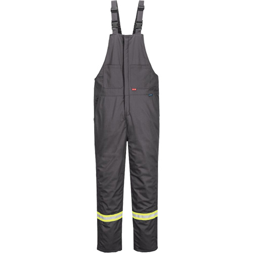 Pantalon &agrave; bavette isol&eacute; 88/12 Bizflame, Coton/Nylon, Moyen (grande taille), Gris Chandler Sales