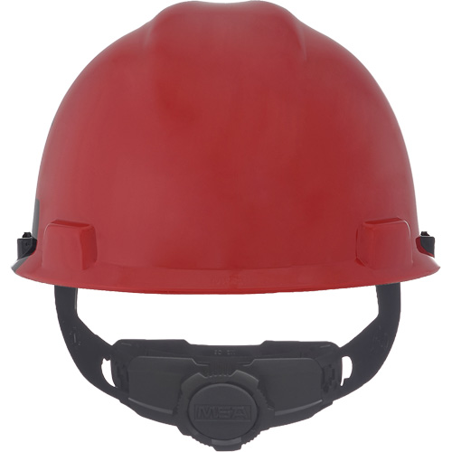 Specialty V-Gard&reg; Hard Hat, Ratchet Suspension, Black/Red Chandler Sales