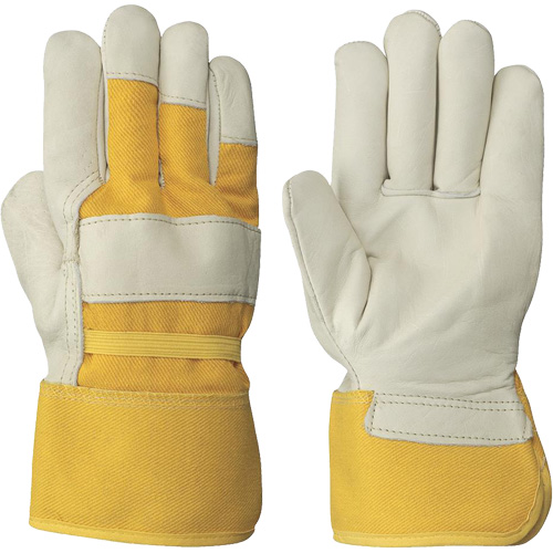 Gants isol&eacute;s en cuir fleur de vache pour femmes, Taille unique, Paume en Cuir fleur de vache, Doublure en Molleton Chandler Sales